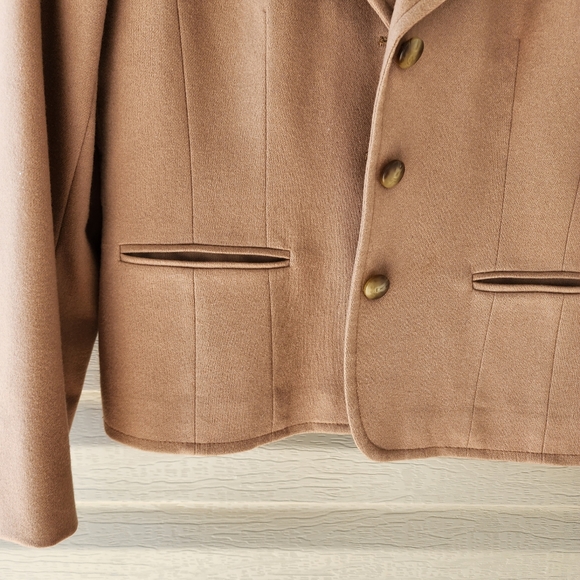 Pendleton Vintage wool tan blazer - Picture 7 of 11